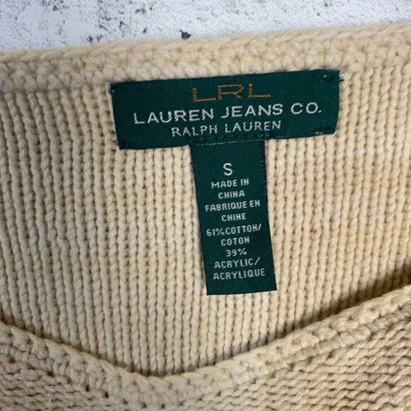 Lauren Jeans Co Ralph Lauren Southwestern Aztec Pullover Boho Sweater - Picture 6 of 13